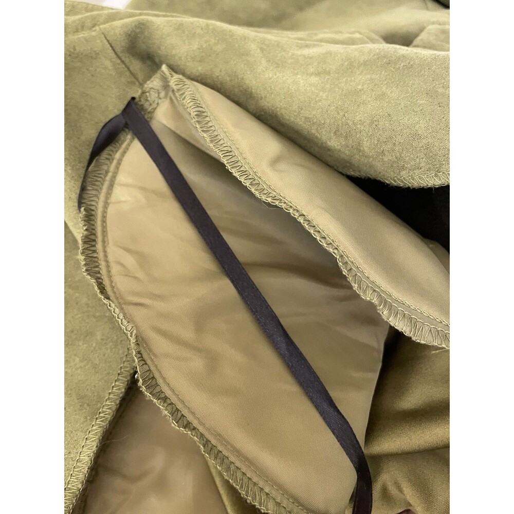 Dressbarn Open Jacket Plus Size 20w Long Sleeves Cardigan Faux Suede Green - Picture 7 of 8